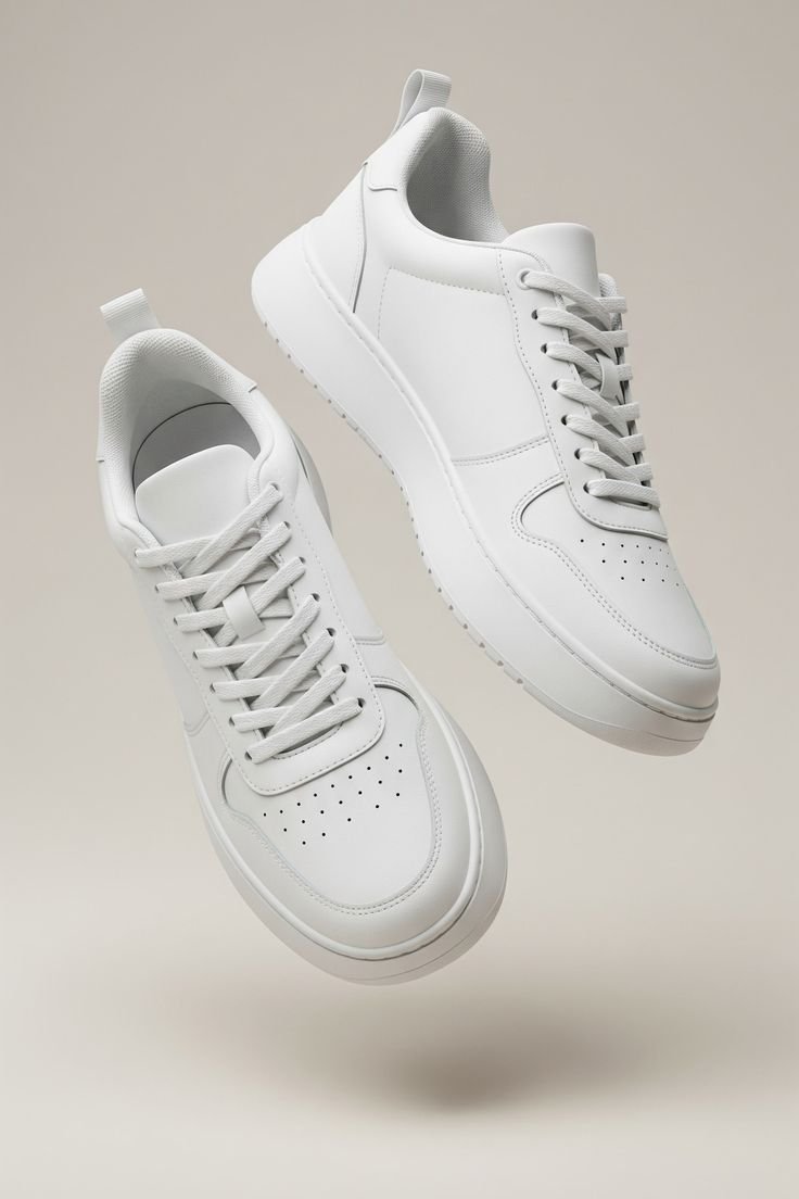 Minimalist White Sneakers – Timeless Casual Shoe Style for USA